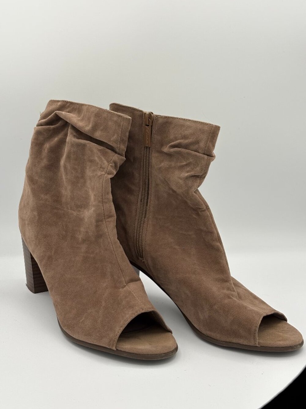 SALE - Breckelle's Open Toe boots